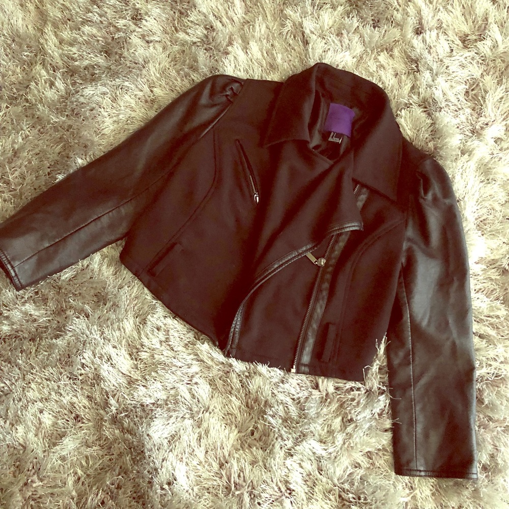 blazer quarter sleeve black jacket